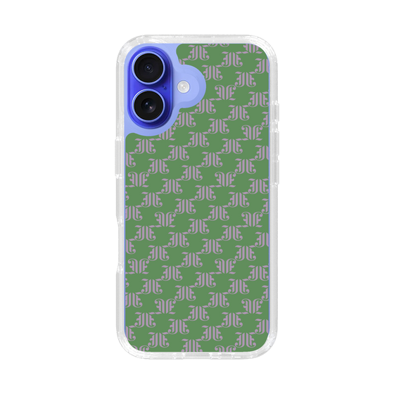 Slim Protection Case［ jouetie - Monogram - Green ］