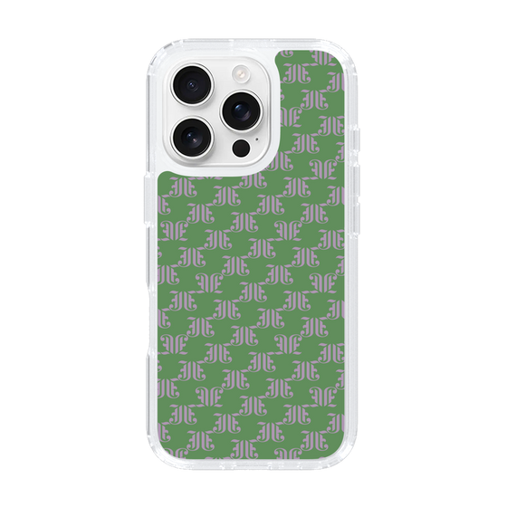 Slim Protection Case［ jouetie - Monogram - Green ］