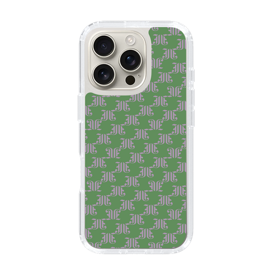 Slim Protection Case［ jouetie - Monogram - Green ］