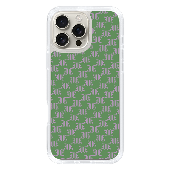 Slim Protection Case［ jouetie - Monogram - Green ］
