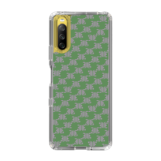 Slim Protection Case［ jouetie - Monogram - Green ］