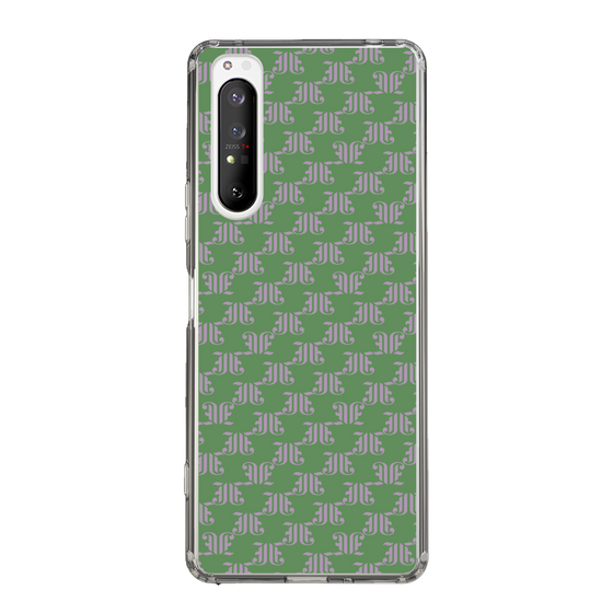 Slim Protection Case［ jouetie - Monogram - Green ］
