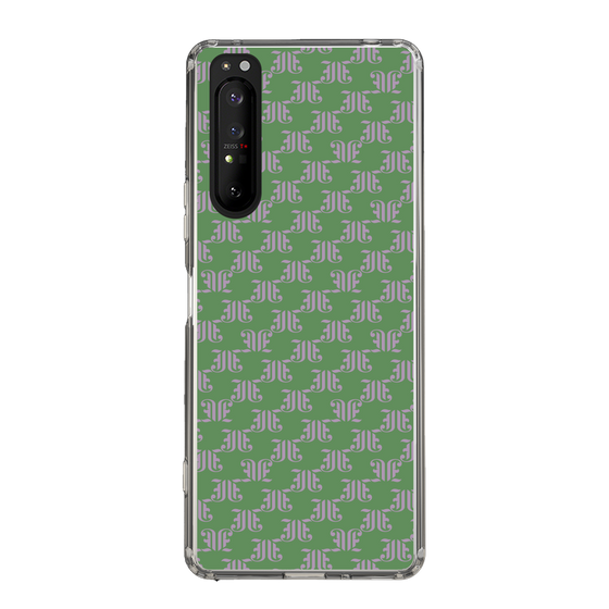 Slim Protection Case［ jouetie - Monogram - Green ］