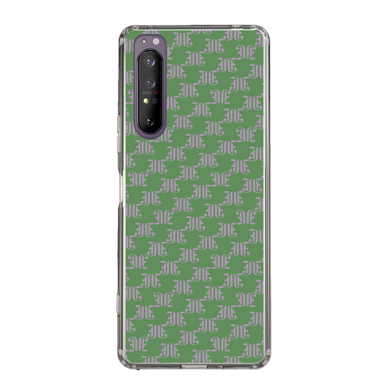 Slim Protection Case［ jouetie - Monogram - Green ］