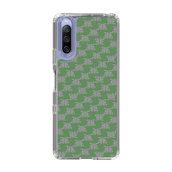 Slim Protection Case［ jouetie - Monogram - Green ］