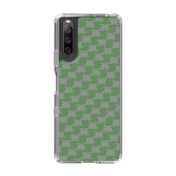 Slim Protection Case［ jouetie - Monogram - Green ］