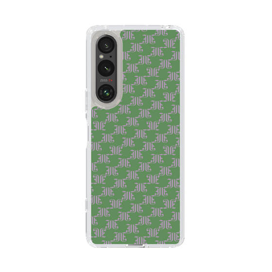 Slim Protection Case［ jouetie - Monogram - Green ］