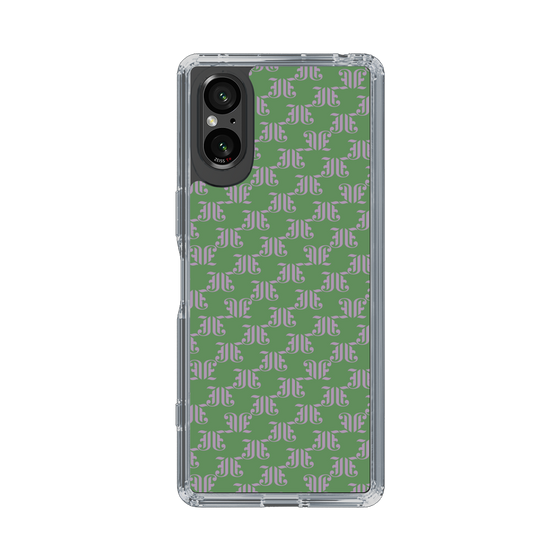 Slim Protection Case［ jouetie - Monogram - Green ］