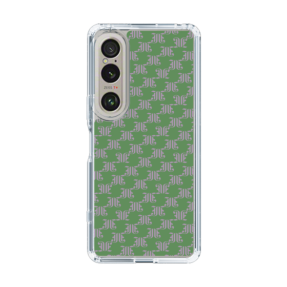 Slim Protection Case［ jouetie - Monogram - Green ］