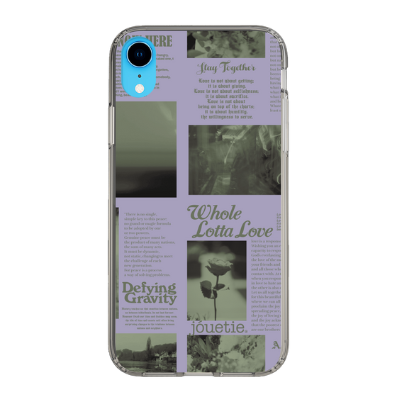 Slim Protection Case［ jouetie - Newspaper ］