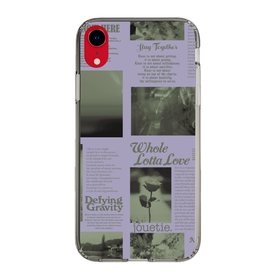 Slim Protection Case［ jouetie - Newspaper ］