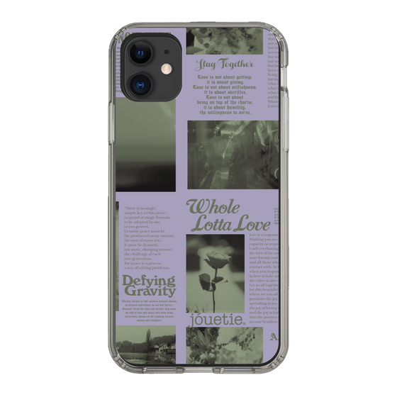 Slim Protection Case［ jouetie - Newspaper ］