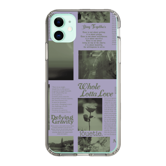 Slim Protection Case［ jouetie - Newspaper ］