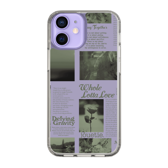 Slim Protection Case［ jouetie - Newspaper ］