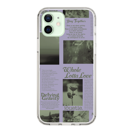 Slim Protection Case［ jouetie - Newspaper ］