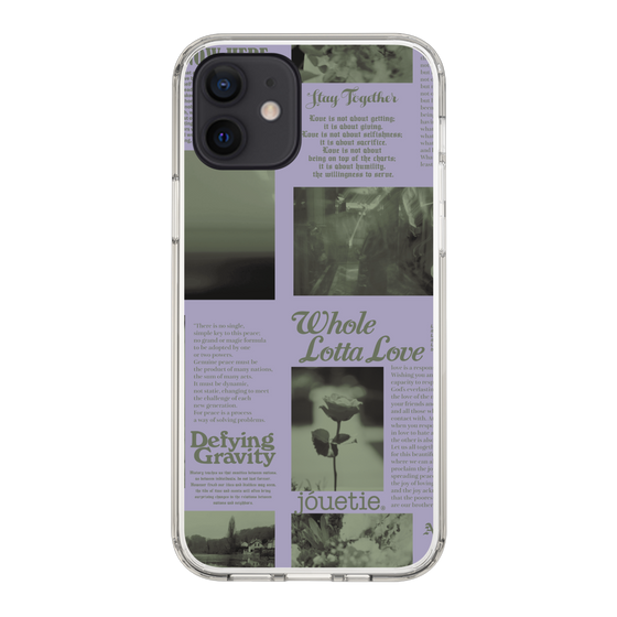 Slim Protection Case［ jouetie - Newspaper ］
