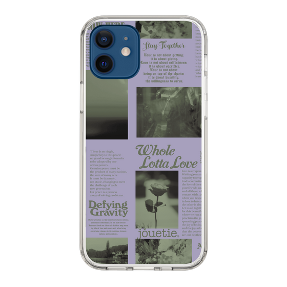 Slim Protection Case［ jouetie - Newspaper ］