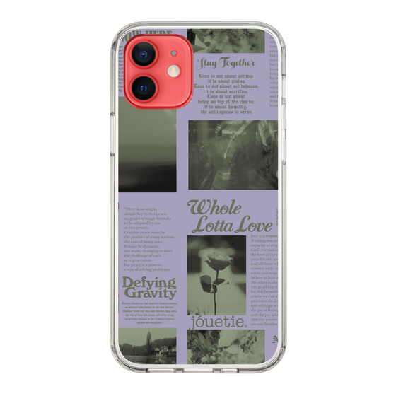 Slim Protection Case［ jouetie - Newspaper ］