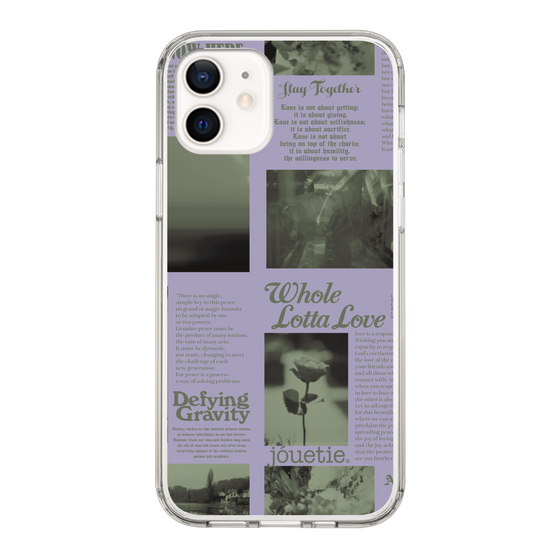 Slim Protection Case［ jouetie - Newspaper ］