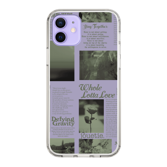 Slim Protection Case［ jouetie - Newspaper ］