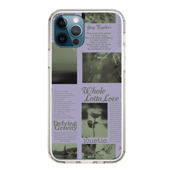 Slim Protection Case［ jouetie - Newspaper ］