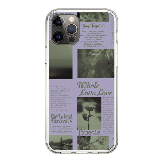 Slim Protection Case［ jouetie - Newspaper ］