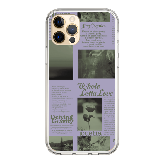 Slim Protection Case［ jouetie - Newspaper ］