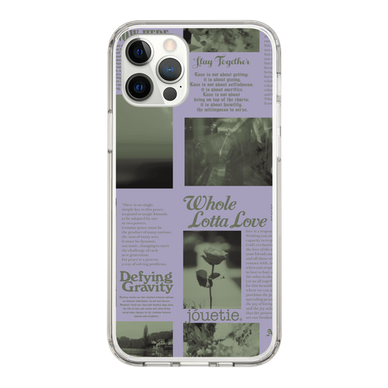 Slim Protection Case［ jouetie - Newspaper ］