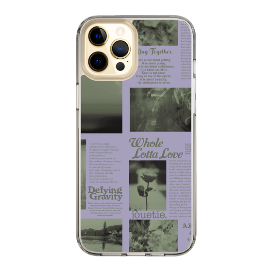 Slim Protection Case［ jouetie - Newspaper ］