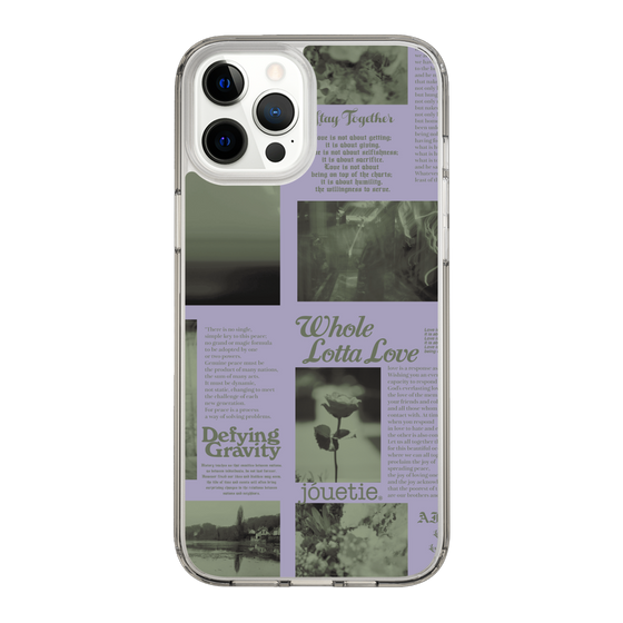 Slim Protection Case［ jouetie - Newspaper ］
