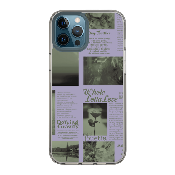 Slim Protection Case［ jouetie - Newspaper ］