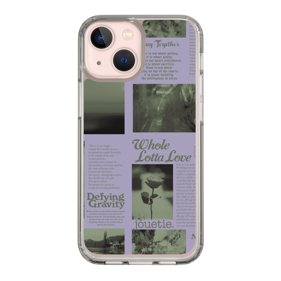 Slim Protection Case［ jouetie - Newspaper ］