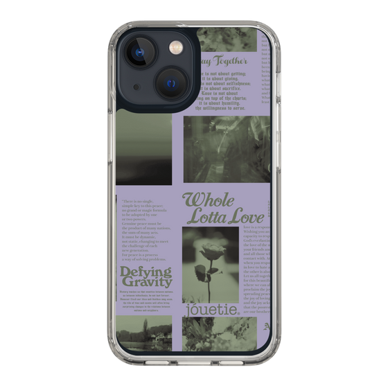 Slim Protection Case［ jouetie - Newspaper ］