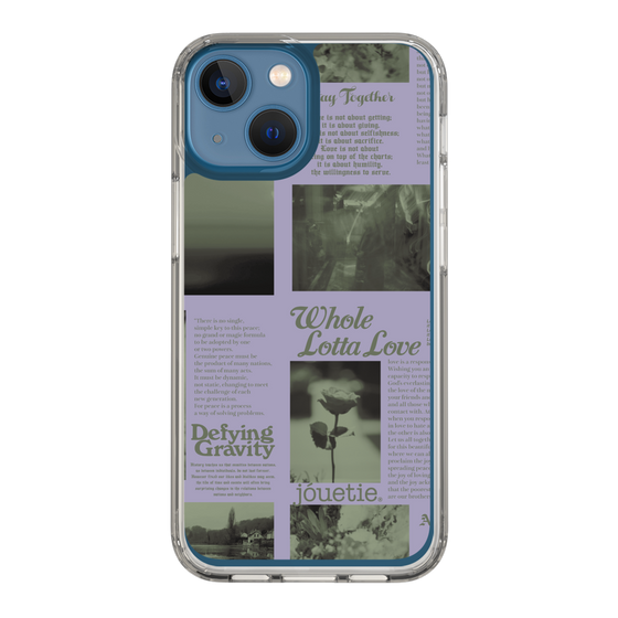 Slim Protection Case［ jouetie - Newspaper ］