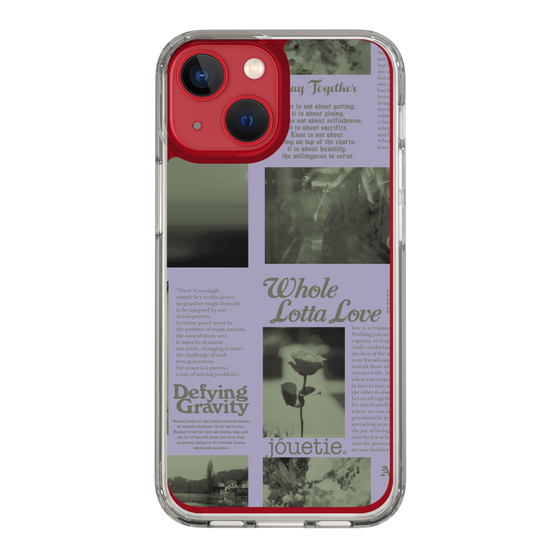 Slim Protection Case［ jouetie - Newspaper ］