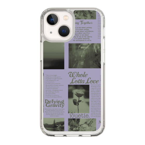Slim Protection Case［ jouetie - Newspaper ］