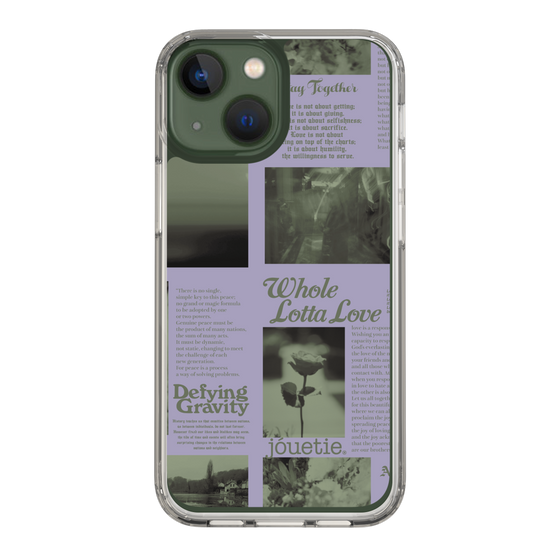 Slim Protection Case［ jouetie - Newspaper ］