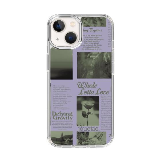 Slim Protection Case［ jouetie - Newspaper ］