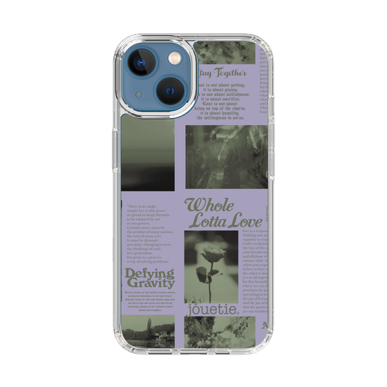Slim Protection Case［ jouetie - Newspaper ］