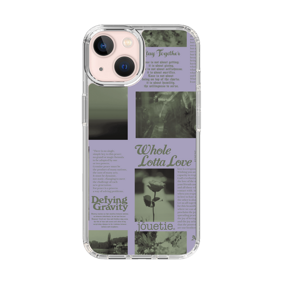 Slim Protection Case［ jouetie - Newspaper ］