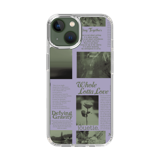 Slim Protection Case［ jouetie - Newspaper ］