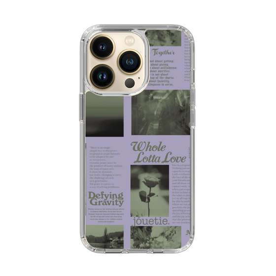 Slim Protection Case［ jouetie - Newspaper ］