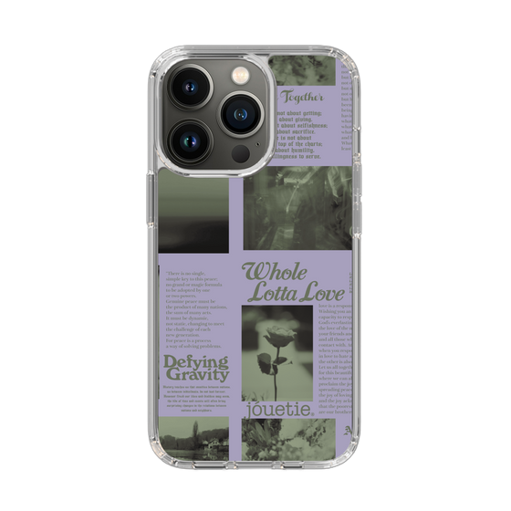 Slim Protection Case［ jouetie - Newspaper ］