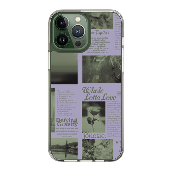 Slim Protection Case［ jouetie - Newspaper ］