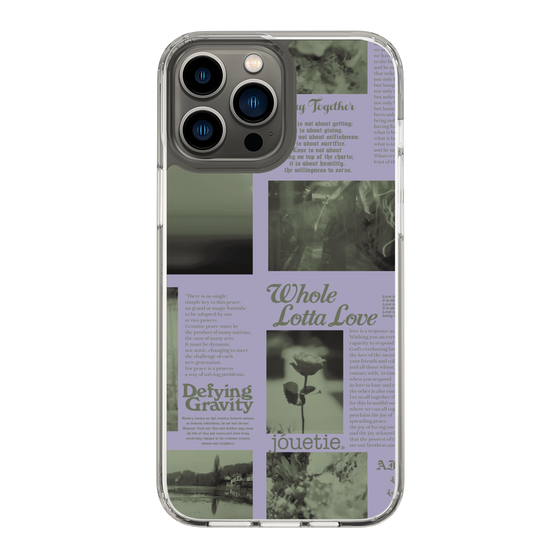 Slim Protection Case［ jouetie - Newspaper ］