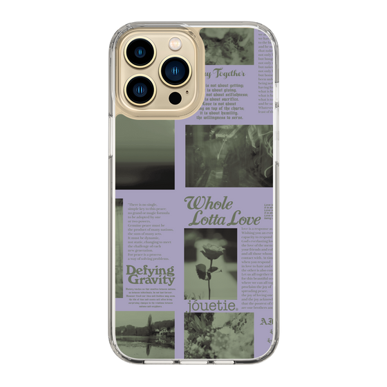 Slim Protection Case［ jouetie - Newspaper ］