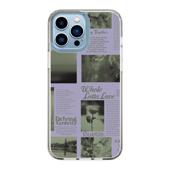 Slim Protection Case［ jouetie - Newspaper ］