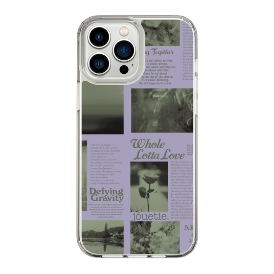 Slim Protection Case［ jouetie - Newspaper ］