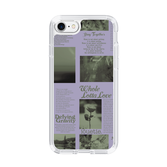 Slim Protection Case［ jouetie - Newspaper ］