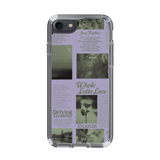 Slim Protection Case［ jouetie - Newspaper ］